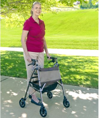 Signature Life Elite Travel Rollator - #7670-CG