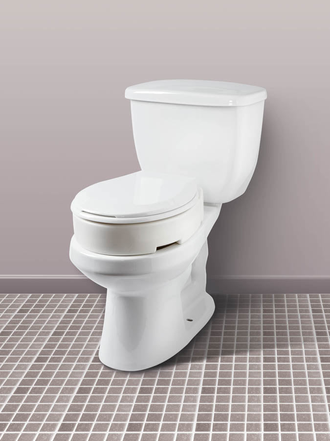 Réhausseur de siège de toilette à charnière Compass - Standard