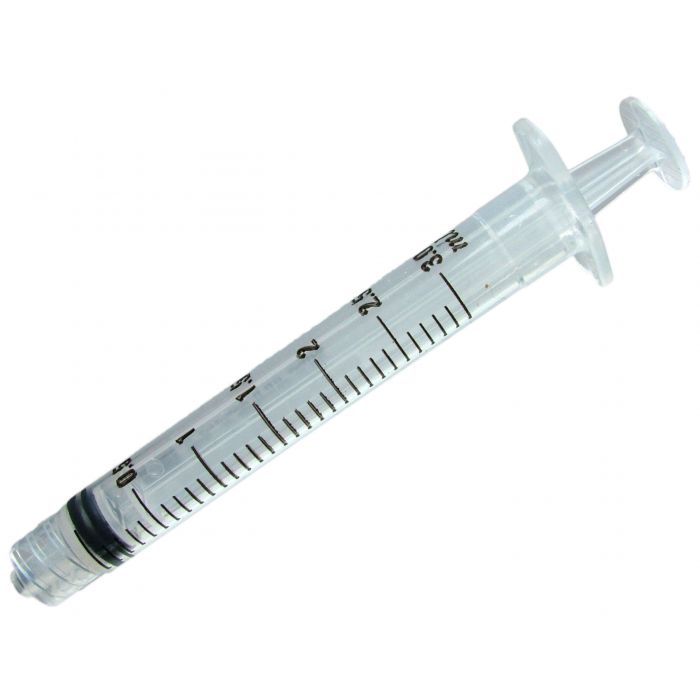 BD 309657 Luer Lock Syringe 3mL  | Box of 200