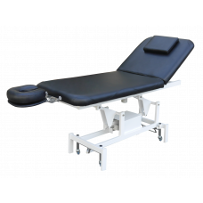 Table de massage Physio à 2 sections avec élévateur dorsal motorisé