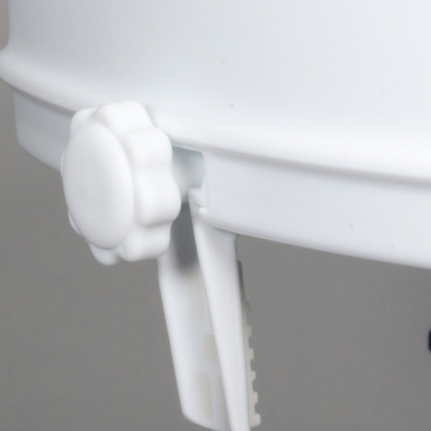 Drive 6 Inch Raised Toilet Seat without Lid