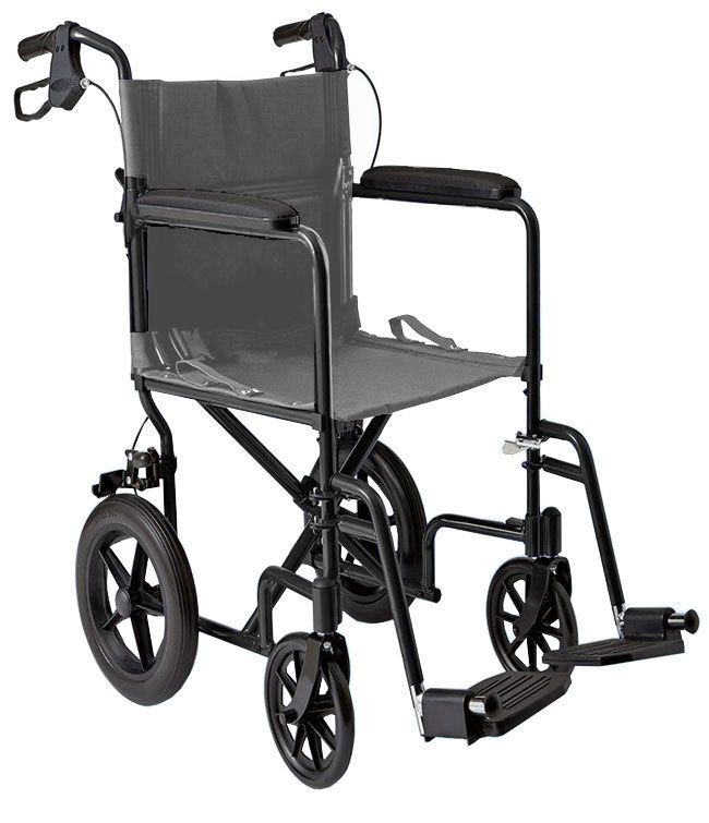 12" Lightweight Transport Chair