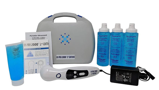 US Pro 2000 2nd Edition Portable Ultrasound +3 Pack Ultrasound Gel Included