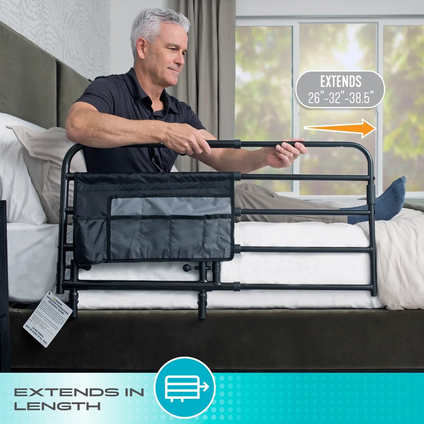 Stander Pivot bed rail Item # 8020