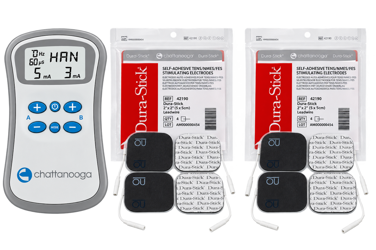 Chattanooga Primera TENS with 2 packs of free electrodes (8 Pads)