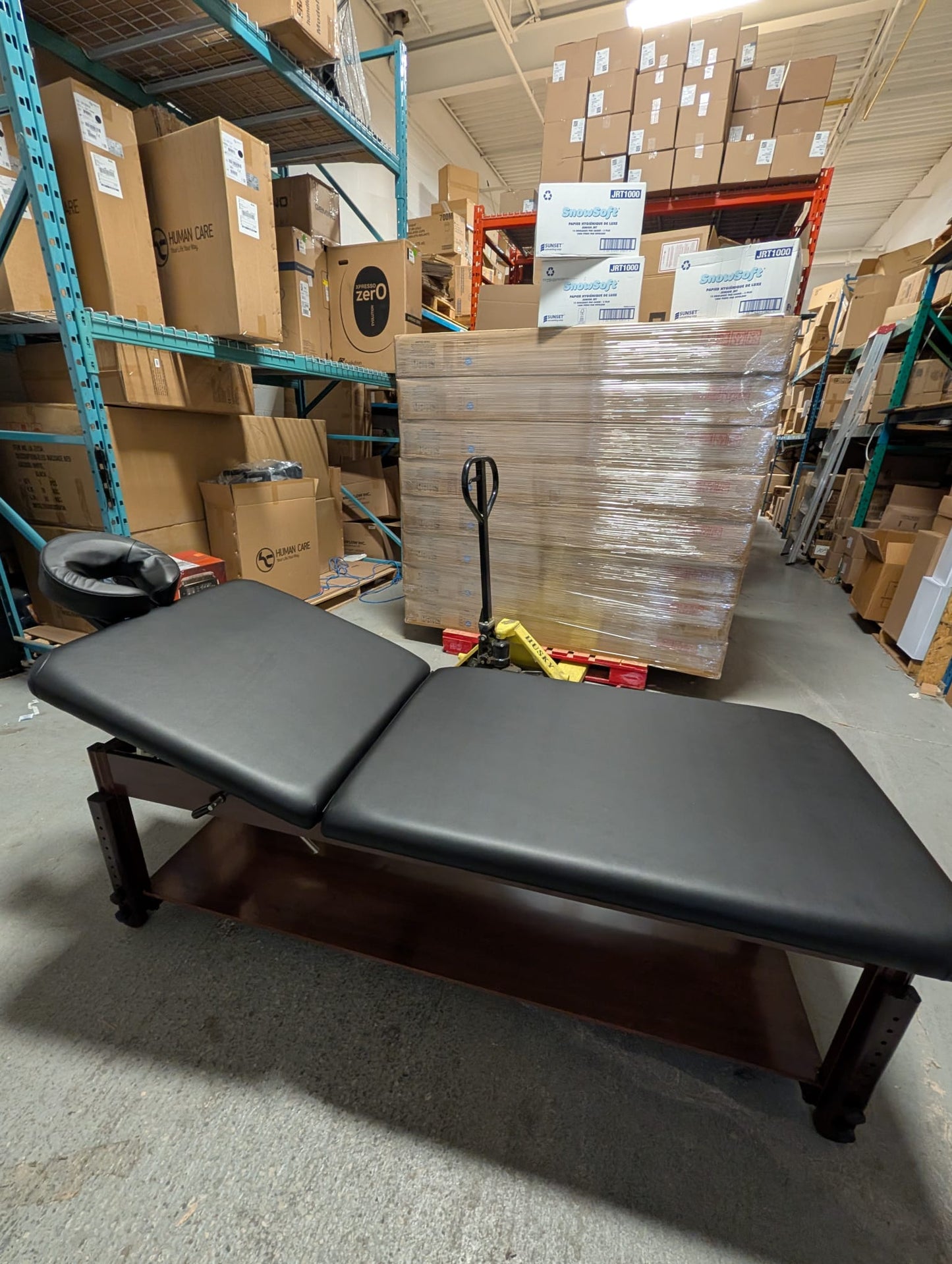 Wooden Stationary Massage Table (Assembled) Pickup Only