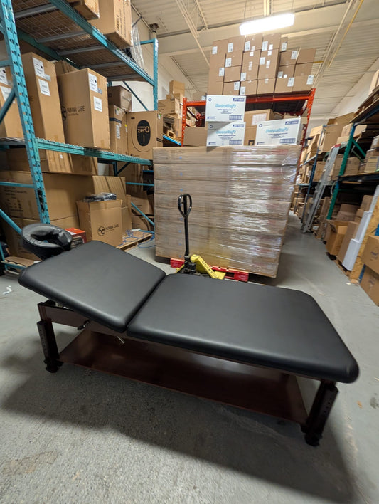 Wooden Stationary Massage Table (Assembled) Pickup Only