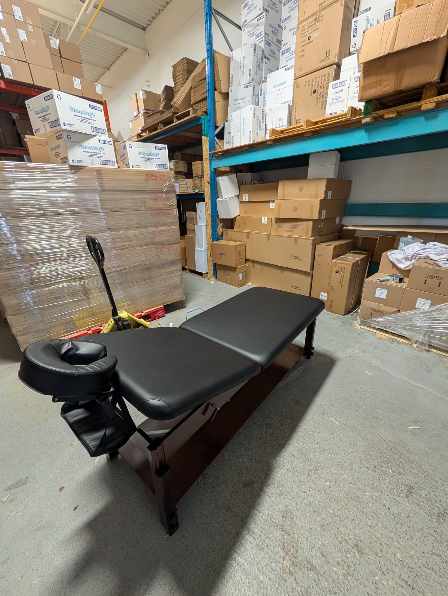 Wooden Stationary Massage Table (Assembled) Pickup Only