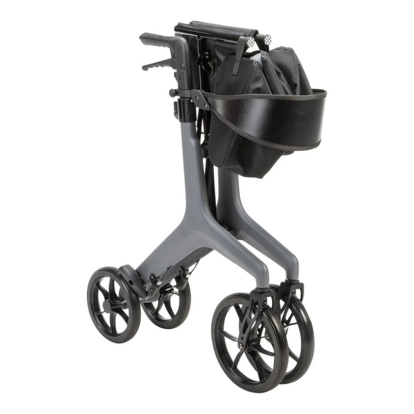 AeroCarbon Ultra-Lite Carbon Fiber Rollator – 11.5 lb Lightweight Walker