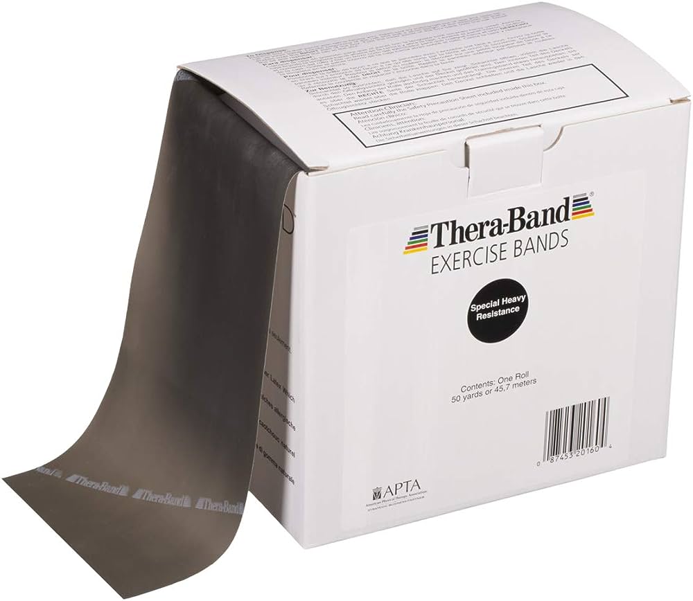 TheraBand Latex Resistance Band 50-Yard Roll