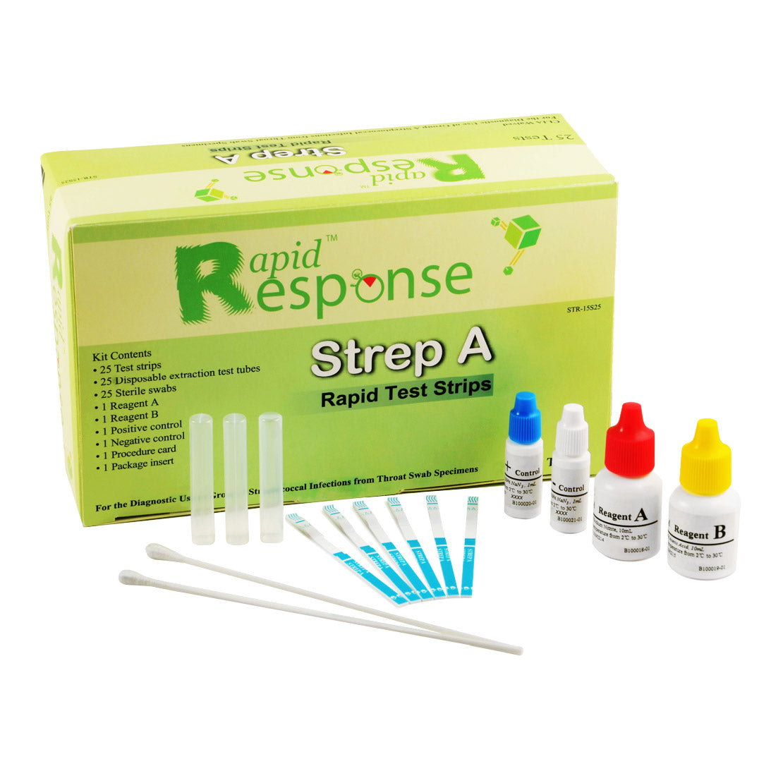 Rapid Response Strep A Tests Kit