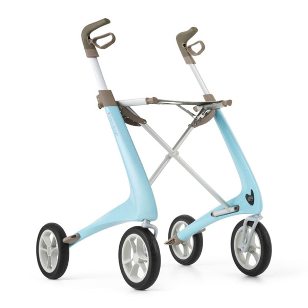 ByAcre Carbon Ultralight Rollator – Light Weight Carbon Fiber Walker (10.6 lbs)