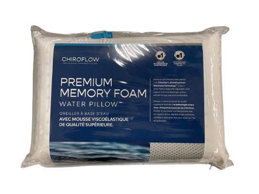 Chiroflow Premium Memory Foam Water Pillow