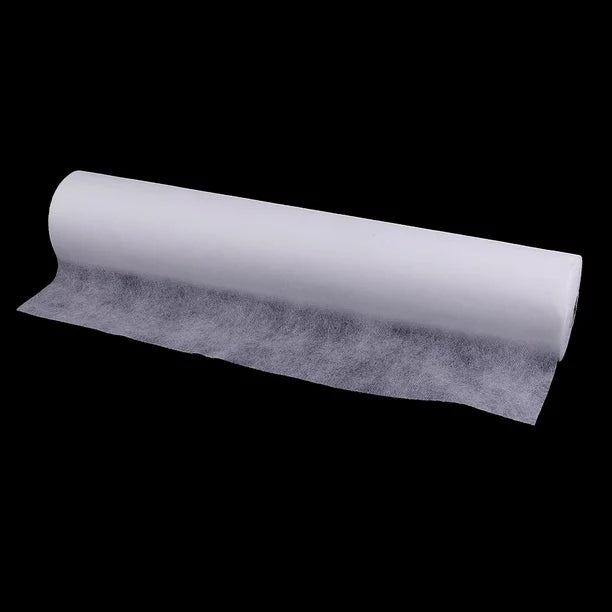 5 Rolls 50 Sheet/Roll Non-Woven Headrest Paper Roll Spa Salon Massage Bed Table