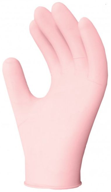 Ronco Touch Pink Nitrile Examination Gloves (1000/Case)