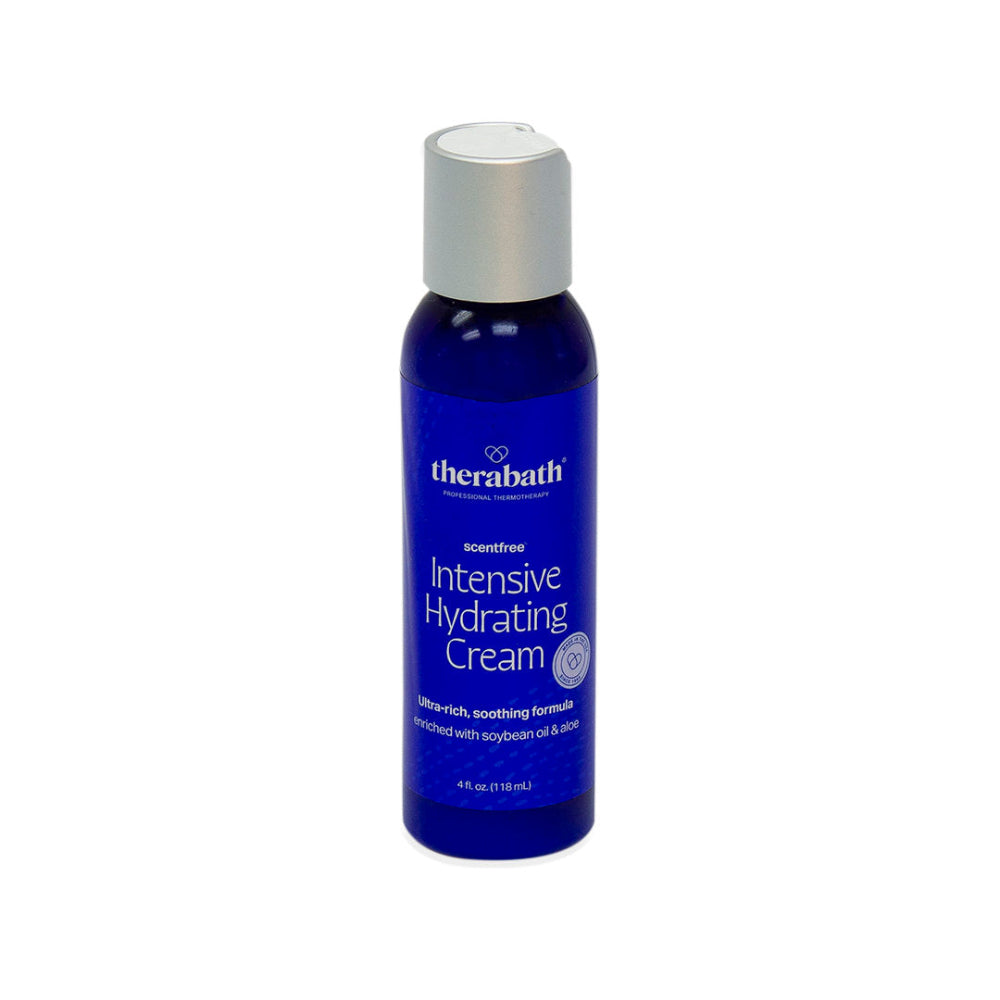 A close-up of the 4-oz. lavender-scented pre-treatment cleansing spray included in the Therabath Foot ComfortKit.