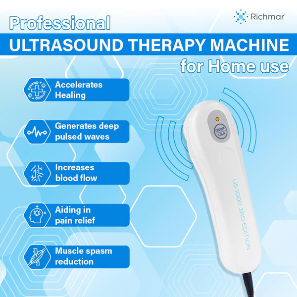 US 1000 Portable Ultrasound 3rd Edition – Professional Home Therapy
