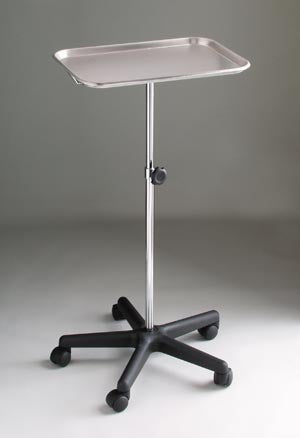 Mayo Stand Adjustable Height Centre Pole 5 Caster Base