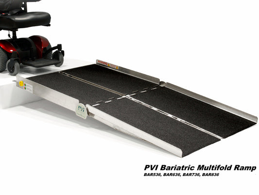 PVI Bariatric multifold ramp-BAR636 -6 Foot -36" wide