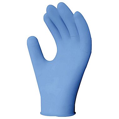 Ronco Powder-Free Disposable Nitrile Gloves, Blue 4 mil 1000-case