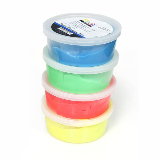 Theraputty - Rehab Putty 2oz - Yellow-Red-Green and Blue -one each