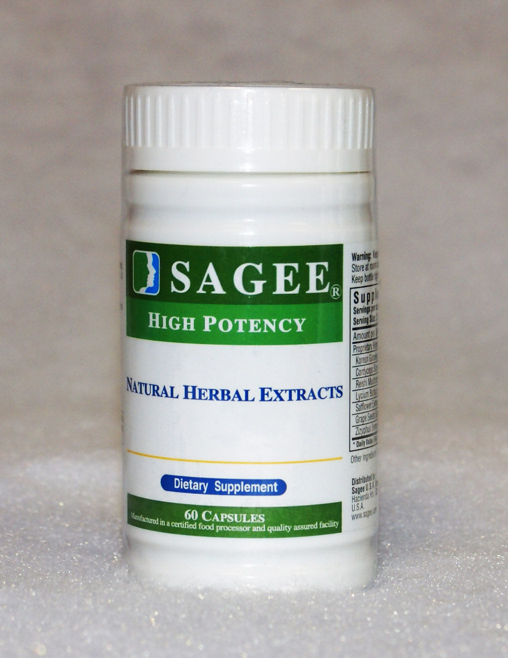 Sagee one bottle for brain health
