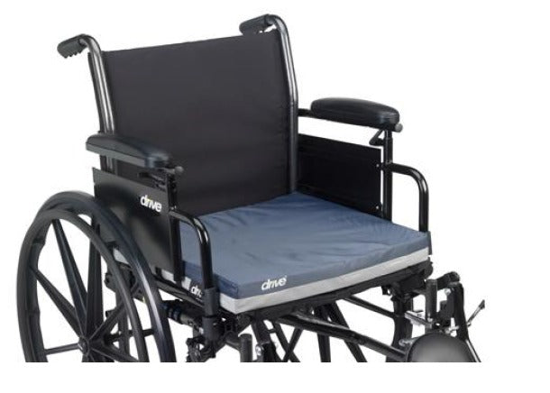 Drive Medical -Gel "E" 2" General Use Gel-Foam Wheelchair Cushion -14886