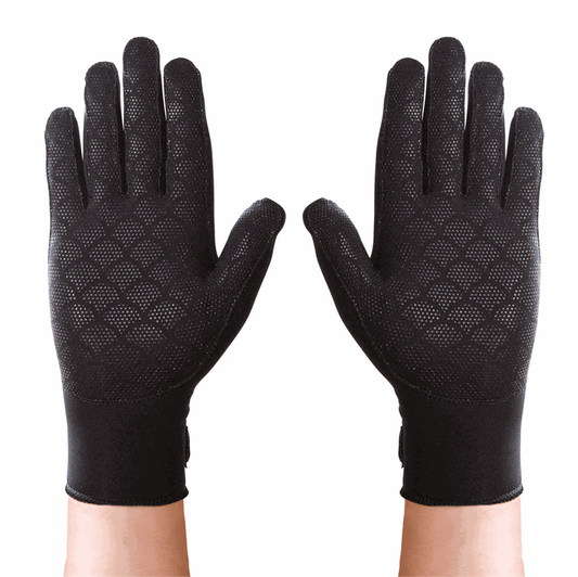 Thermoskin Full Finger Arthritis Gloves Black Pair-Code 191