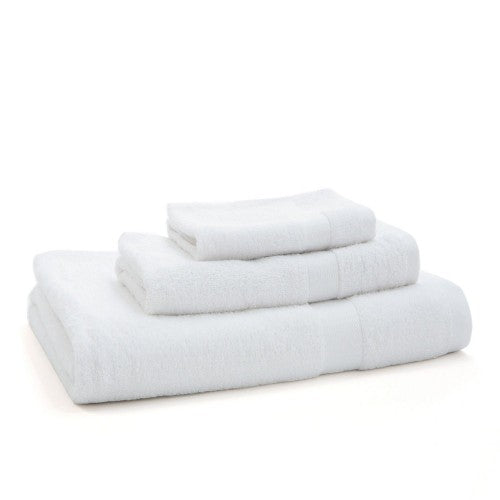 White Towel Set - 27"x54" -16"x27" and 13"x13" one of Each