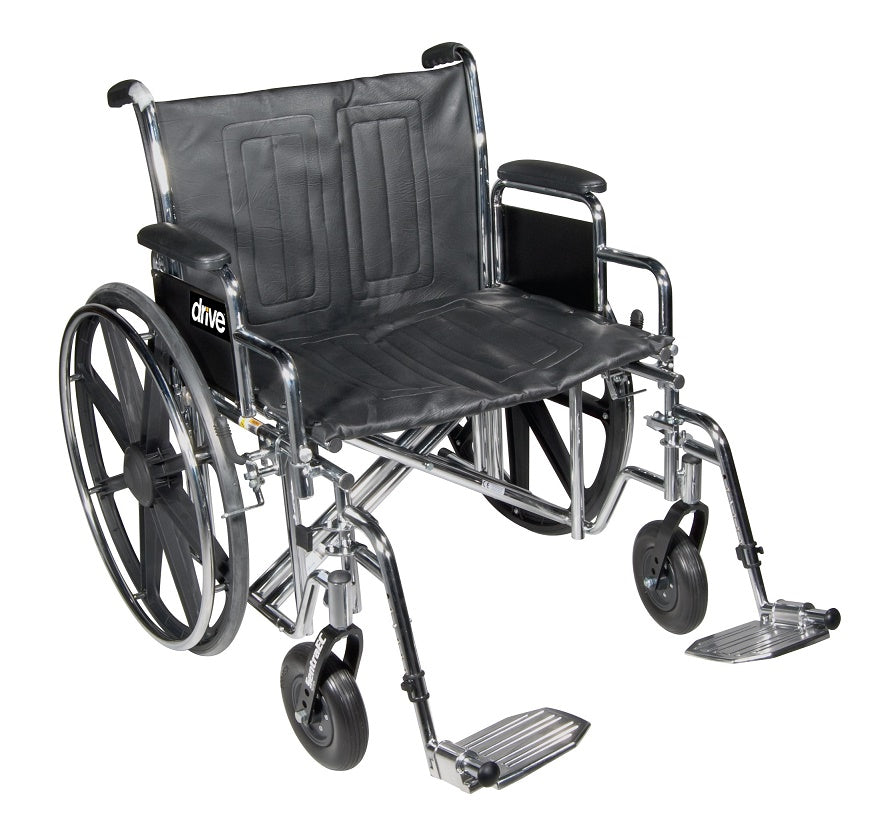 Sentra EC Heavy Duty Wheelchair From 20"to24" Seat Width