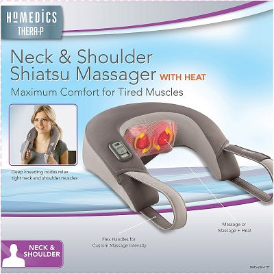 Shiatsu Neck & Shoulder Massager with Heat Model: NMS-375-CA