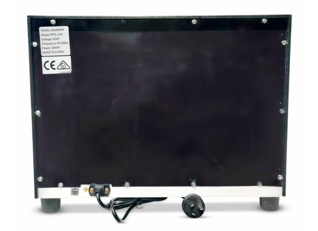 Hot Towel Warmer One Door Black RTD23A MyWellCare