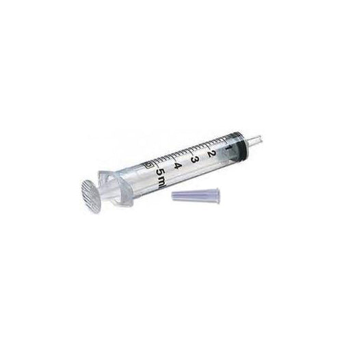 BD 305218 Syringe Oral Clear 5CC W/TIP Cap Non-Sterile, (100/Bx)