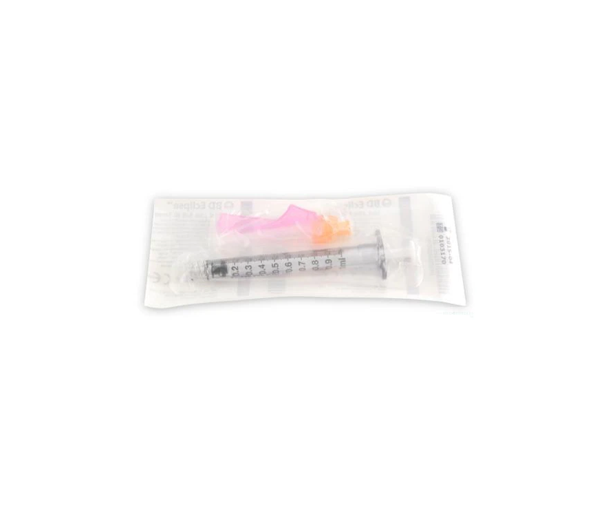 BD 305784 Luer-Lok™ Syringe with BD Eclipse™ Safety | Thin Wall Needle | 3mL | 21G x 1 1/2" -  50 per Box