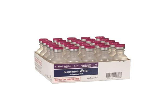 Bacteriostatic Water 30ml - 25 Pack – MyWellCare