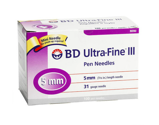 BD 320145 Ultra-Fine Needle | 5mm x 31G - 100 per Box