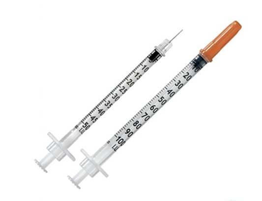 BD 324921 Seringues à insuline Ultra-Fine II™ - 1 ml | 31G x 6 mm | 100 par boîte