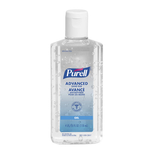 Purell Advanced Gel désinfectant pour les mains 4 oz 70 % d'alcool 118 ml (lot de 6)