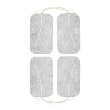 2"x3.5" white Electrodes 16- Electrodes Size-4 pack of 4- pads