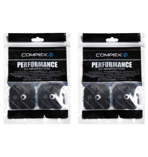 COMPEX Electrodes EasySnap Performance 50x50mm 4 packs - 16 pads