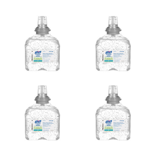 Purell Advanced Gel Hand Sanitizer TFX Refill, 70% Alcohol Content Code 5770 1200 ml 4/Case