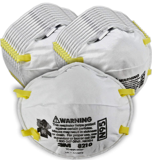 3M Particulate Respirator 8210, N95 Mask (20-bx) No Return Policy on N95 Mask -TAX FREE