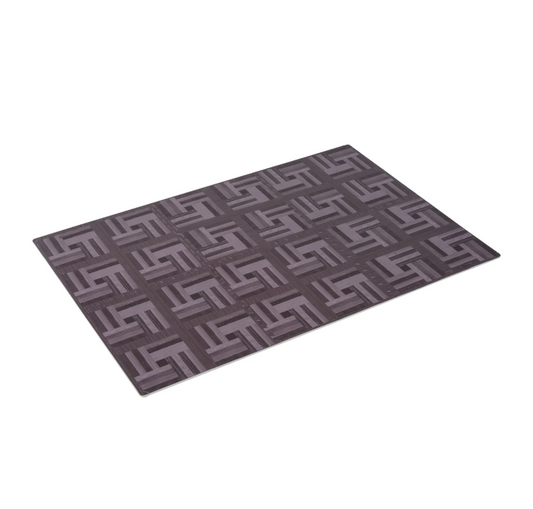 Homcom soft wood grain eva foam interlocking floor mats 72 square feet-18pcs