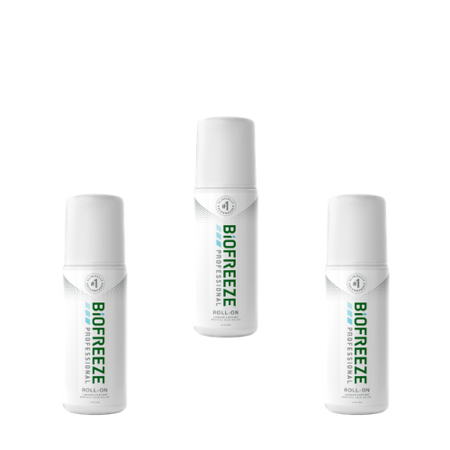 Biofreeze Professional  3oz-Roll-On-3-Pack