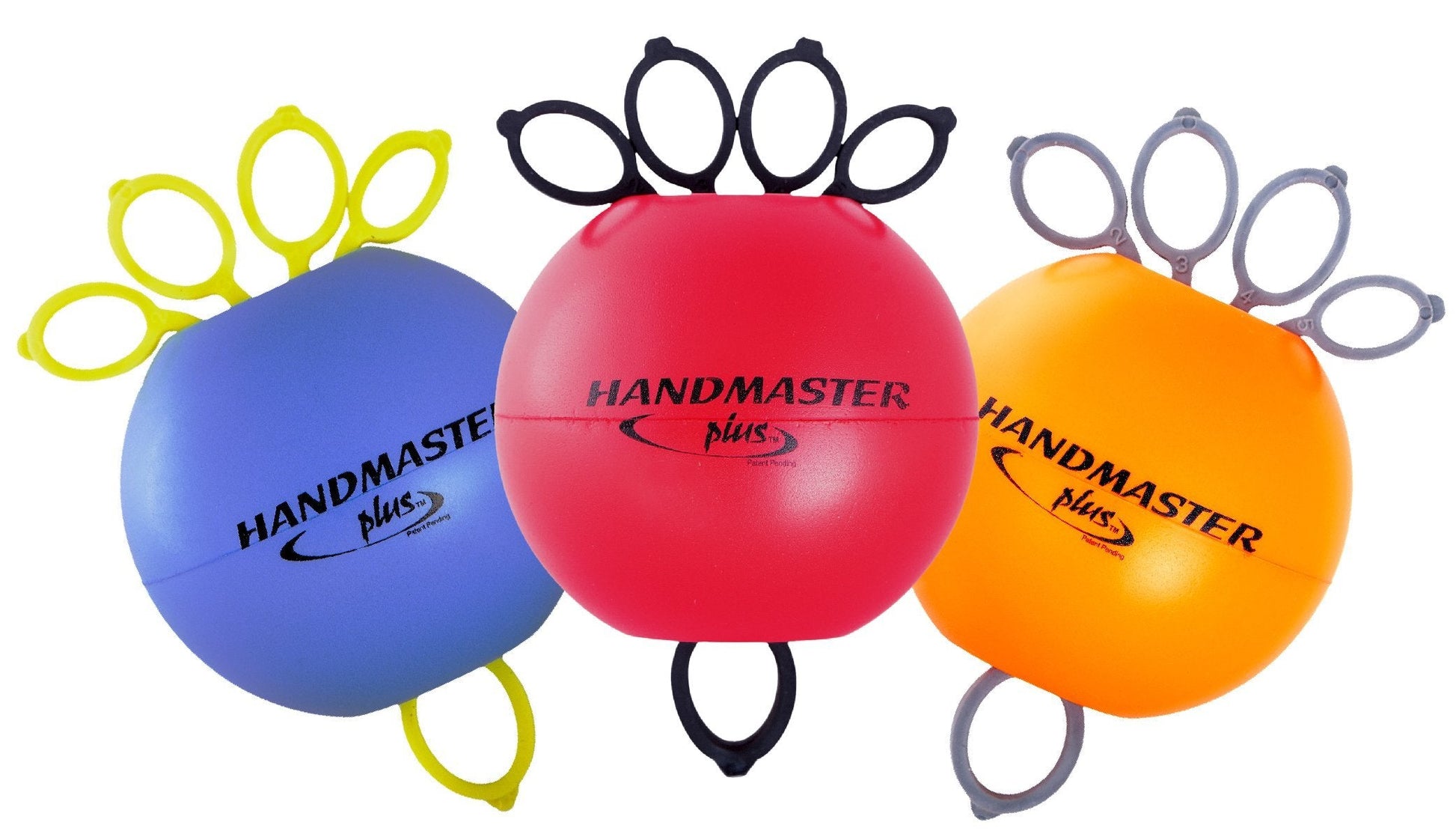 Handmaster Plus Hand Exerciser Kit (Purple, Red, Orange) - SpaSupply