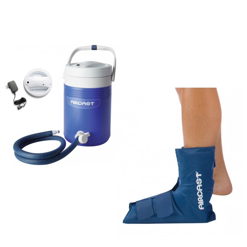 Aircast Ankle Cryo/Cuff & IC Cooler Combo Motorized