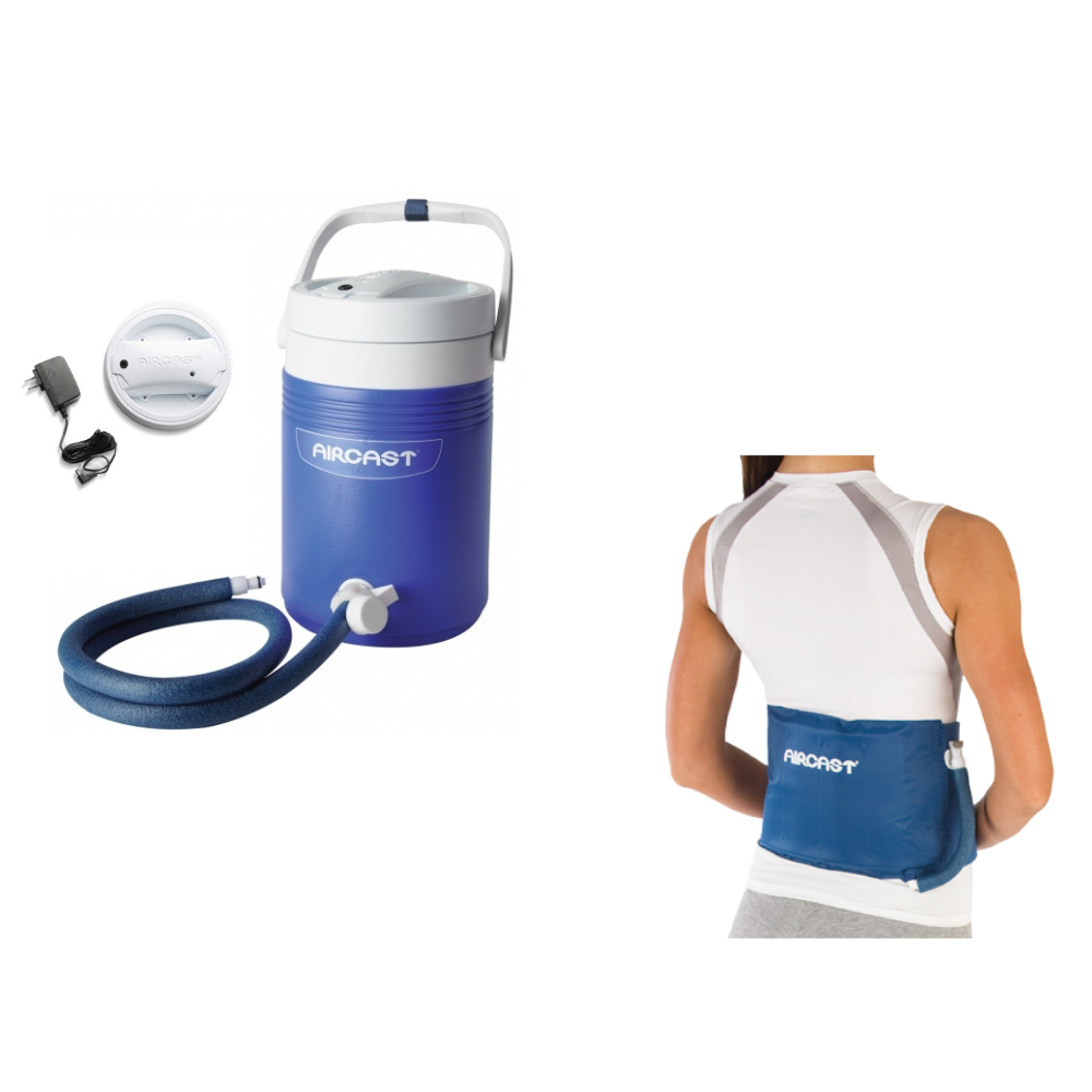 Aircast Back/Hip/Rib Cryo/Cuff & IC Cooler Combo Motorized