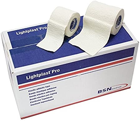 LIGHTPLAST PRO ATHLETIC TAPE, ADHESIVE, ELASTIC PER ROLL (3 inch)