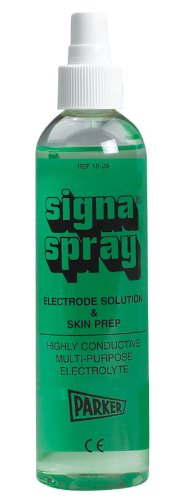 Parker SIGNASPRAY  Electrode Solution and Skin Prep - 2 bottles