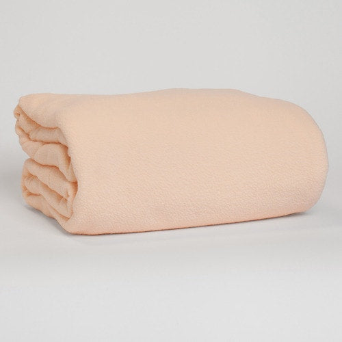 Polar Fleece Blankets, 70 Inch X 90 Inch, Peach